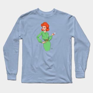 Serving tea Long Sleeve T-Shirt